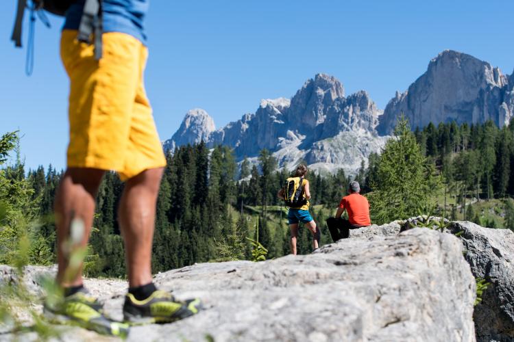 Hiking in Rosengarten