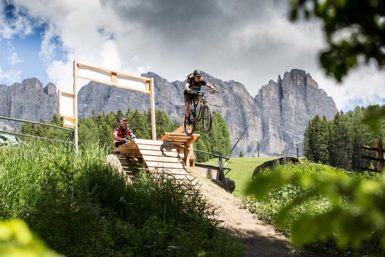 Bike trail a Carezza