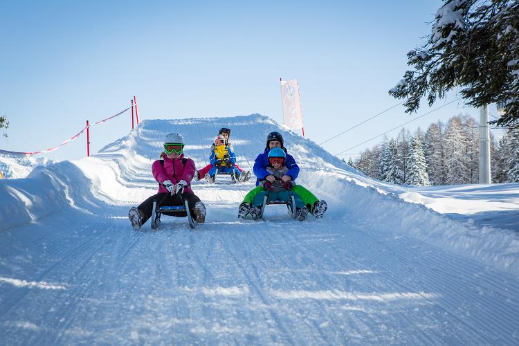 Sledge run Hubertus am Karersee