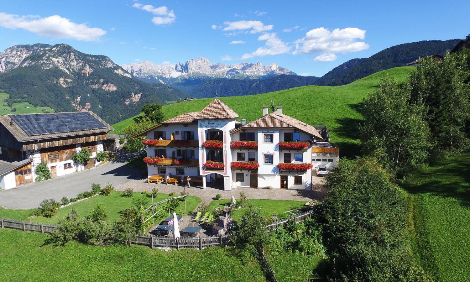Hotel Tschantnaihof a Collepietra, Val d’Ega
